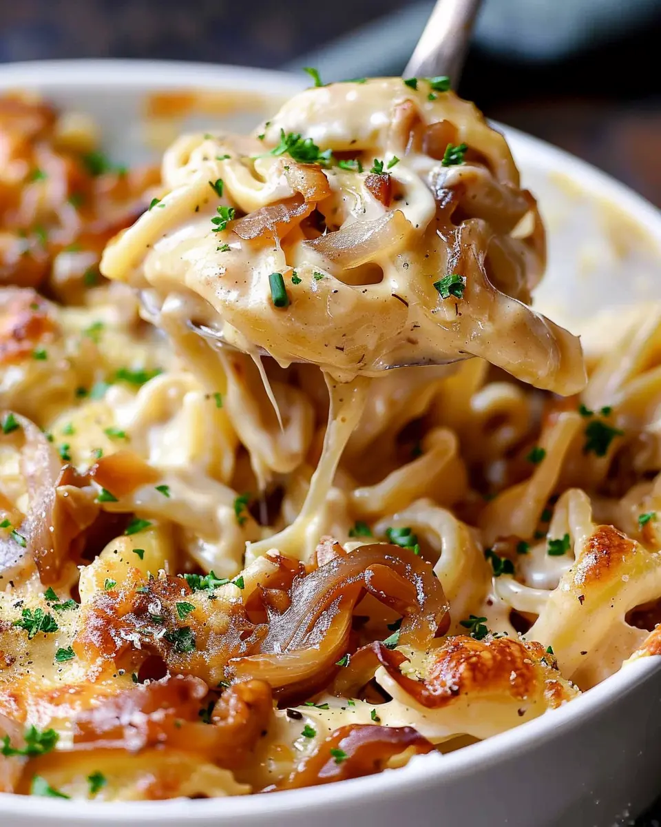 French Onion Pasta Recipe: Easy & Indulgent Comfort Food