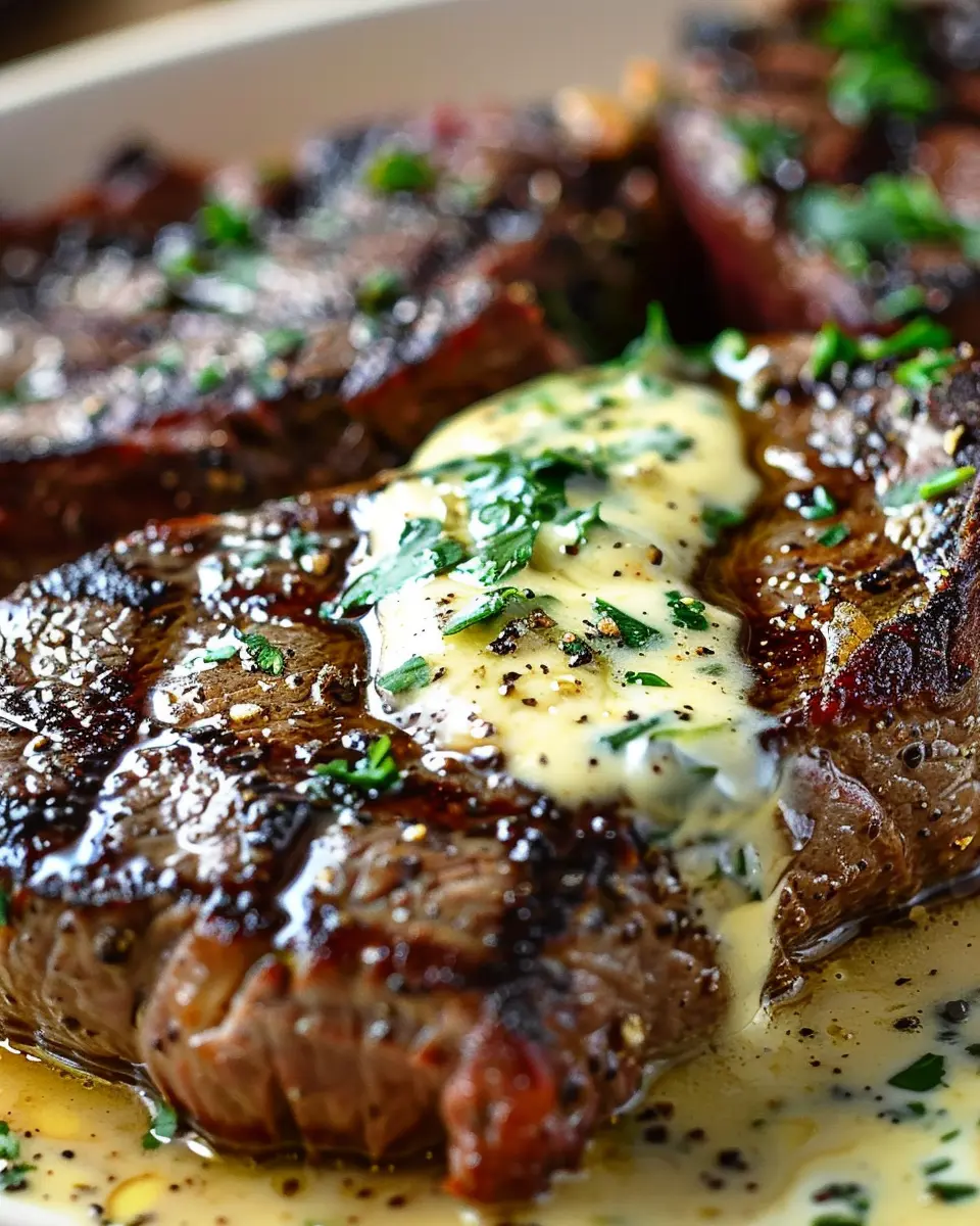 Garlic Butter Steak With Parmesan Cream Sauce: Easy Indulgence at Home