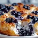 Cottage Cheese Blueberry Cloud Bread
