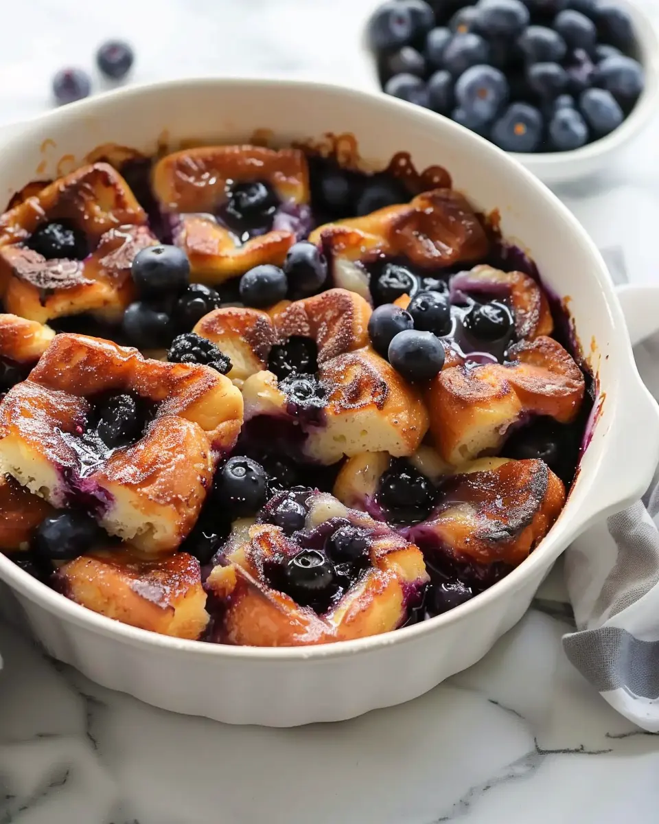 Overnight Blueberry French Toast Casserole: A Joyful Morning Treat