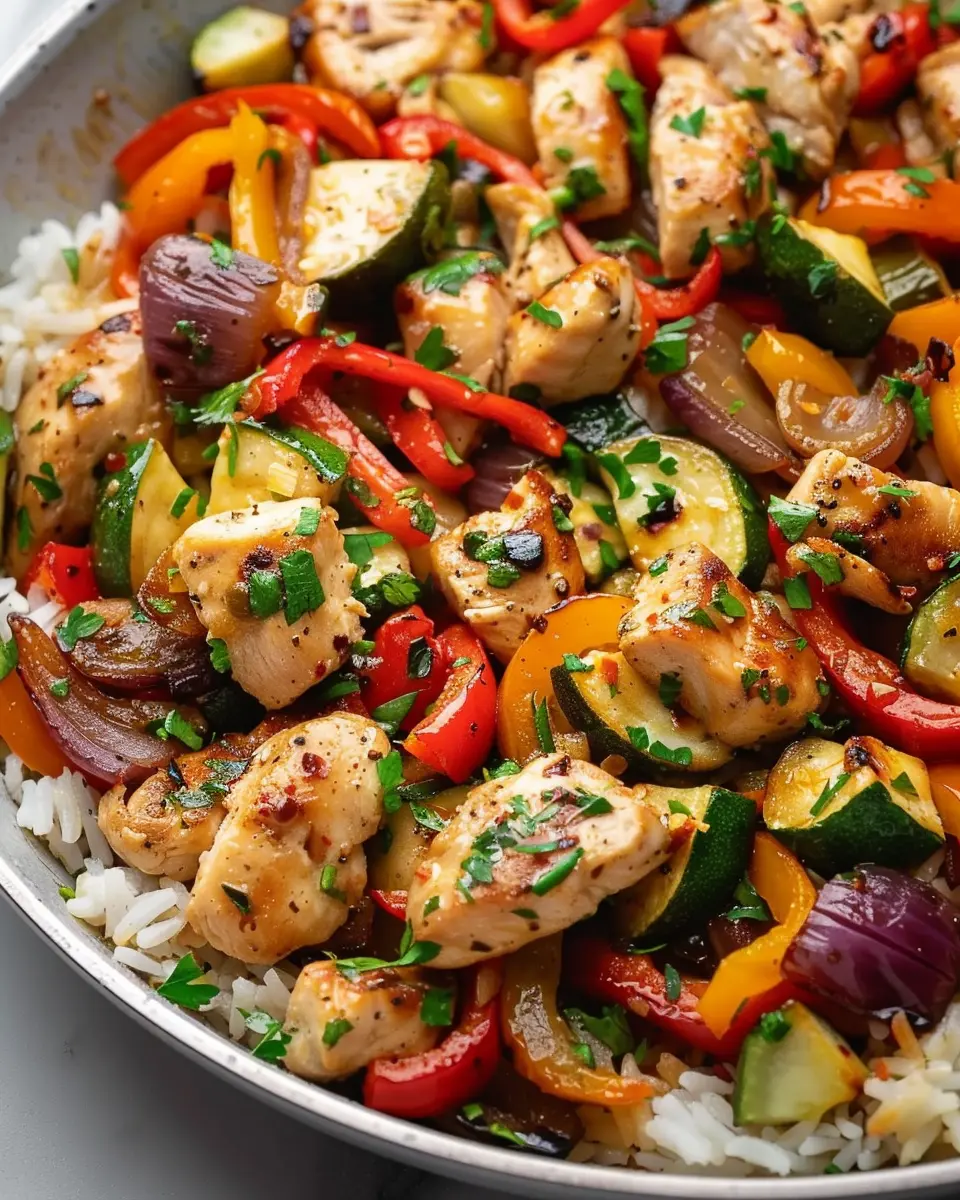 Mediterranean Chicken Stir Fry Recipe: Easy, Healthy Delight