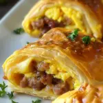 Sausage, Egg and Cheese Breakfast Roll-Ups