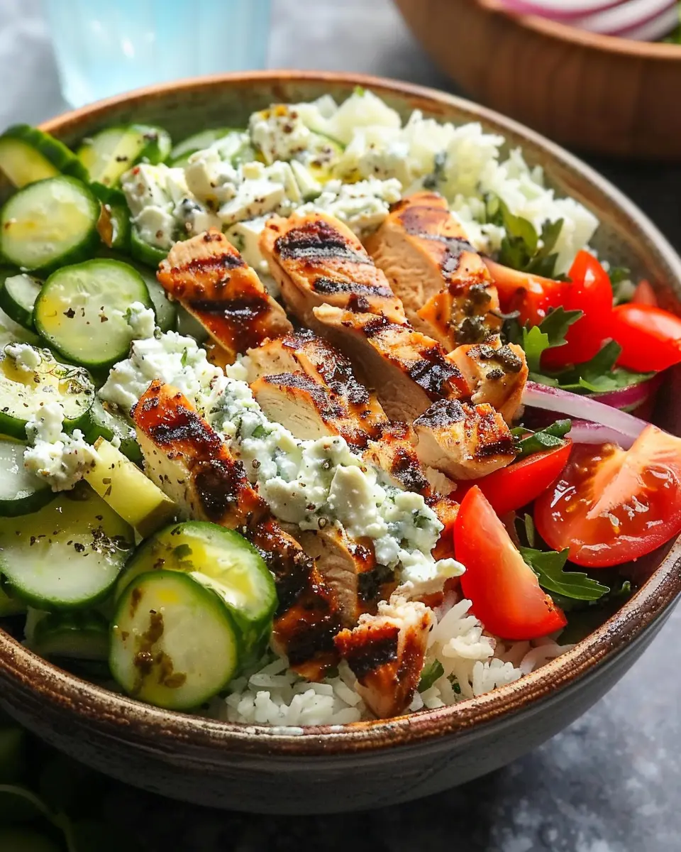 Greek Chicken Bowls: Easy Recipes for a Flavorful Dinner Tonight