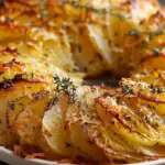 Potato Gratin Wreath with Parmesan & Thyme