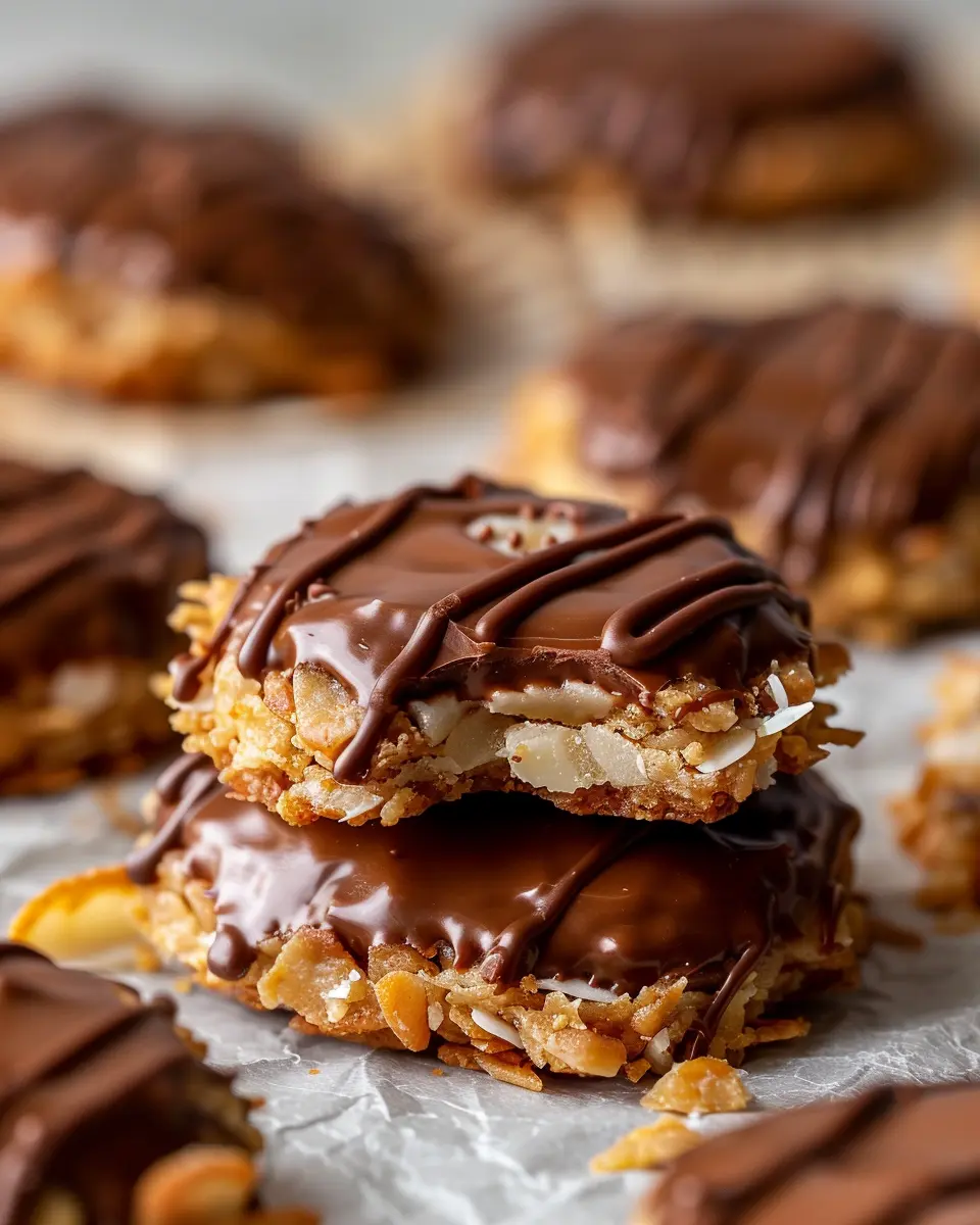 No Bake Samoa Cookies: Easy Indulgence for Your Sweet Tooth