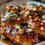 Hot Honey Feta Chicken Dish