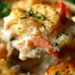 Cheddar Bay Biscuit Seafood Pot Pie