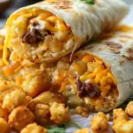 Cheesy Potato Burritos Comfort Meal Recipe