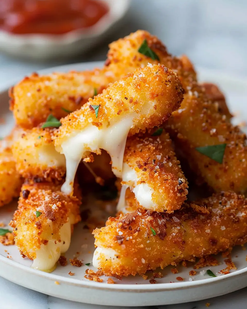 Glorious Air Fryer Mozzarella Sticks: Easy and Irresistibly Crispy