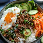 Quick & Easy Korean Ground Beef Bowl