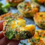 Low-Carb Crispy Broccoli Cheese Rounds Recipe