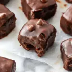3-Ingredient No Bake Brownie Bites
