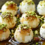 Ricotta Pistachio Honey Bites