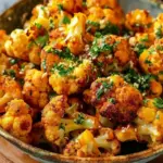 Moroccan Cauliflower with Tahini-Honey: