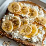 Cottage Cheese Banana Toast