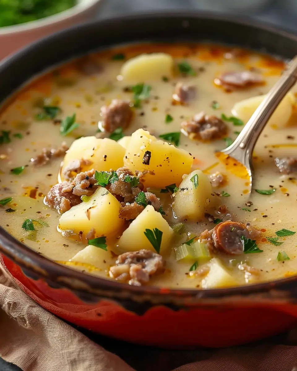 Classic Pork Sausage Potato Soup: A Cozy Comfort Food Delight