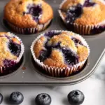 Homemade Blueberry Protein Muffins