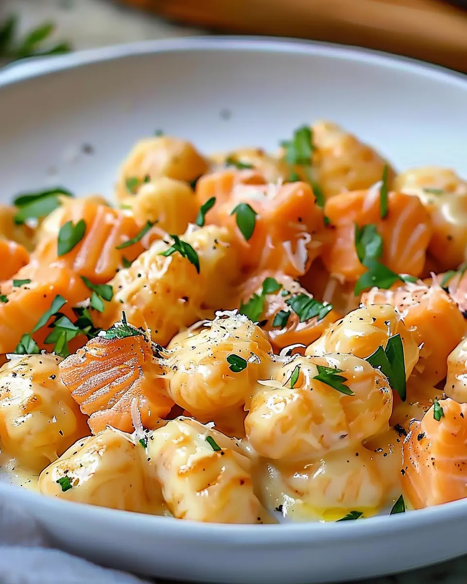 Juicy Smoked Salmon Gnocchi: A Delicious Homemade Delight