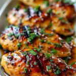 Honey Garlic Chicken Breasts