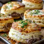 Baked French Dip Biscuits Recipe