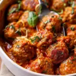 Marry Me Chicken Meatballs