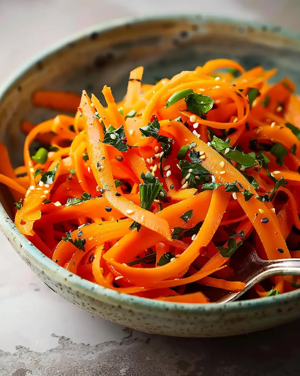 Raw Carrot Salad: Refreshing & Easy, Perfect for Any Meal