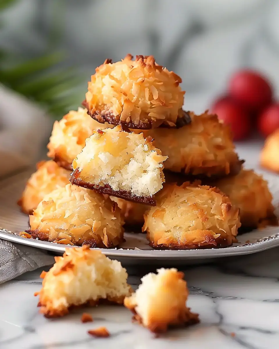 Coconut Macaroons: Easy Indulgence for Homemade Treats