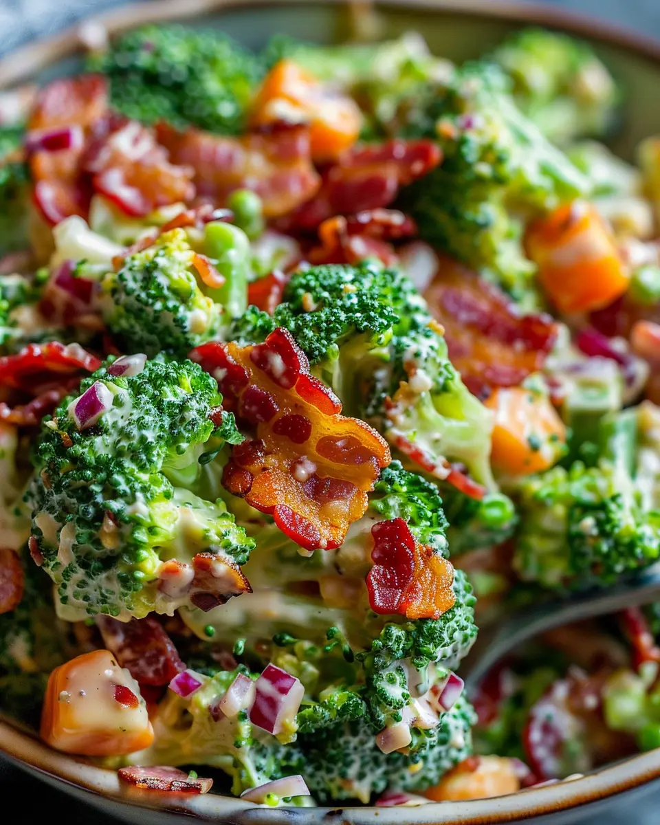 Easy Broccoli Turkey Bacon Salad Recipe for a Healthy Delight