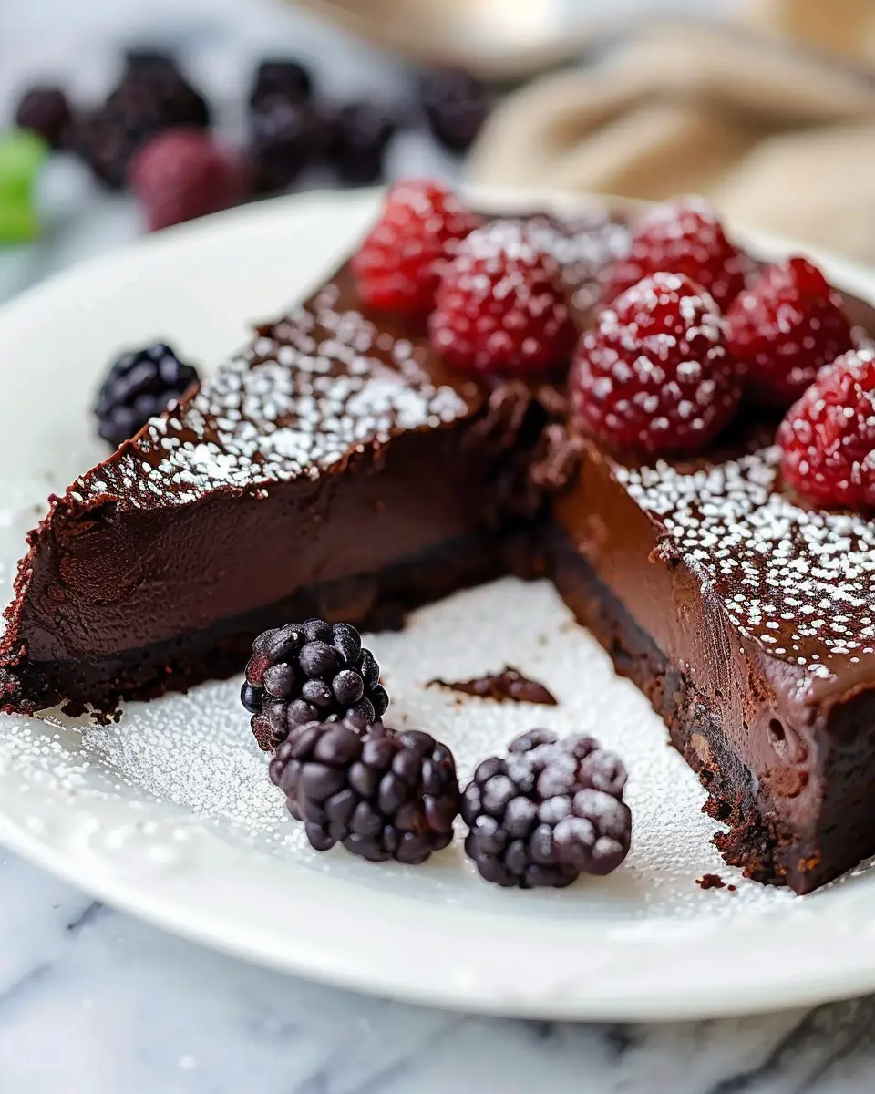 Irresistible Flourless Chocolate Torte: Indulge in Decadent Bliss