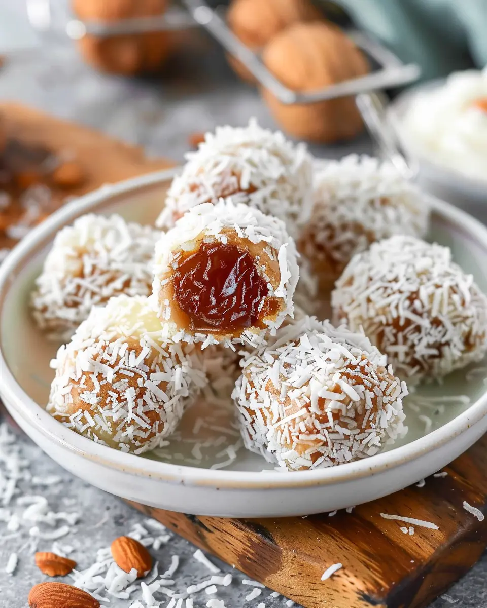 3 Ingredient Coconut Date Rolls: The Best Sweet Snack Ever