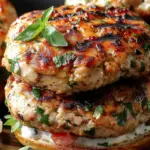 Juicy Greek Chicken Burgers with Tzatziki Bliss