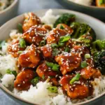 Sticky Chicken Bowls Recipe