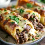 Keto Philly Cheesesteak Rolls